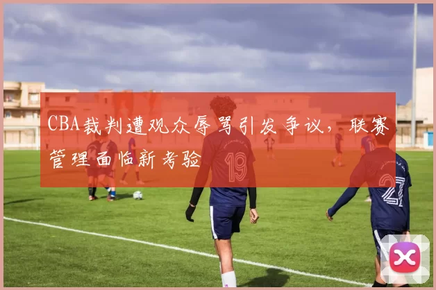 CBA裁判遭观众辱骂引发争议,联赛管理面临新考验