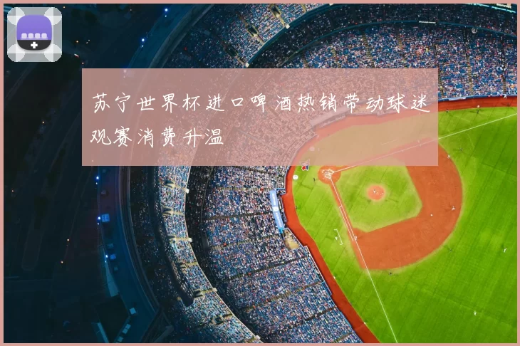 苏宁世界杯进口啤酒热销带动球迷观赛消费升温