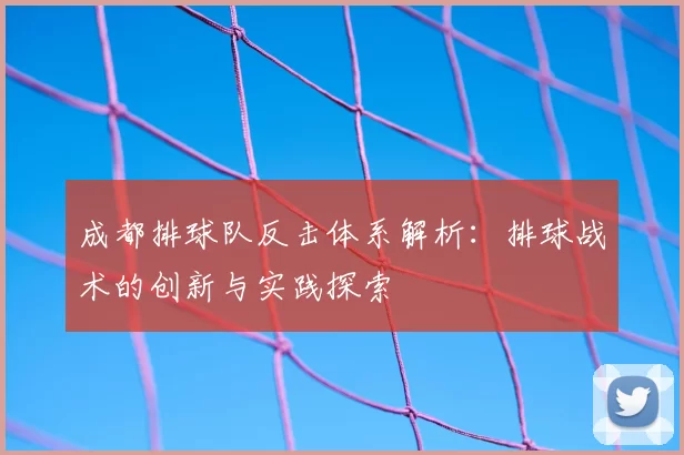 成都排球队反击体系解析:排球战术的创新与实践探索